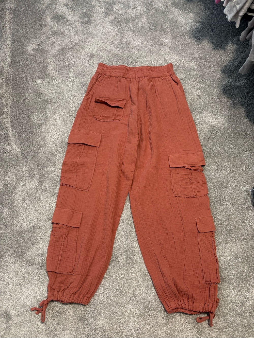 Urban Outfitters Men's Rust Cargo Pants